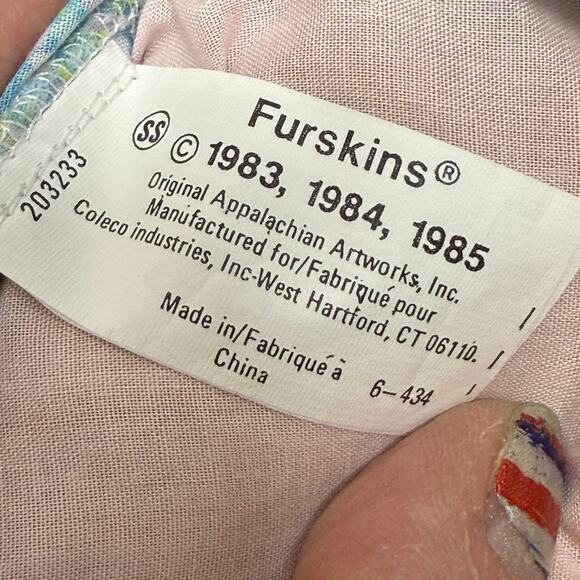 Furskins Bear PERSIMMON 14” By Xavier Roberts-Cabbage Patch - Picture 10 of 10